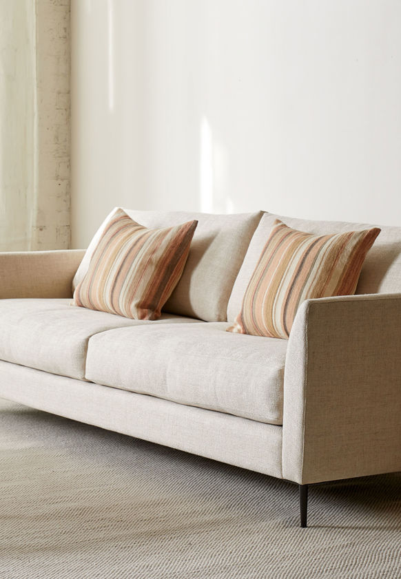 Nina Linen Jute Cushion Cover