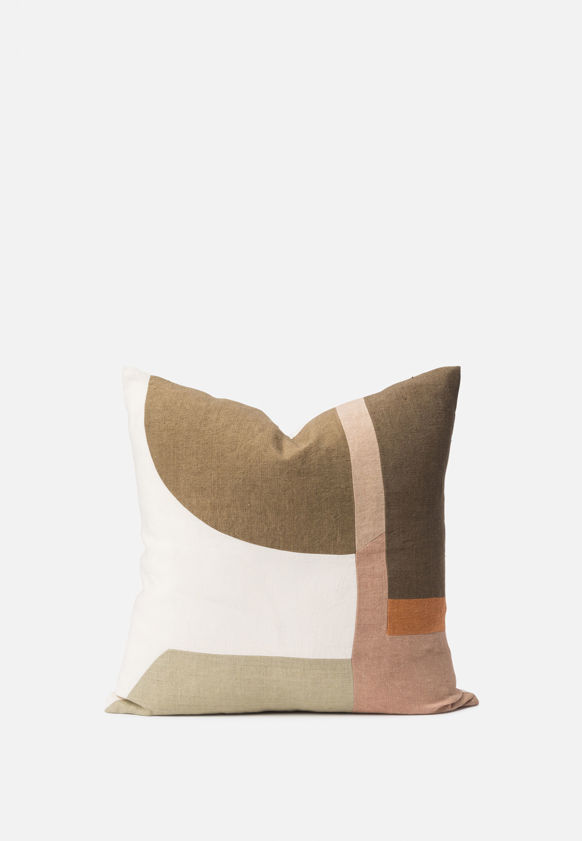 Zaha Patchwork Cushion Cover