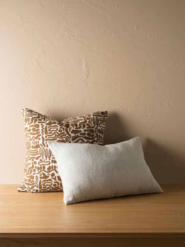 Heavy Linen Jute Cushion Cover