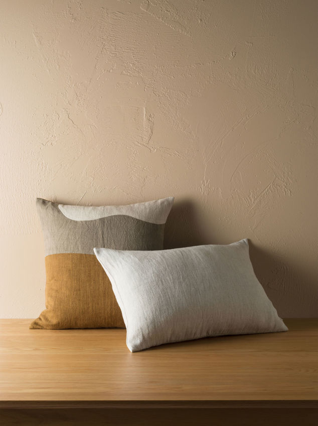 Heavy Linen Jute Cushion Cover