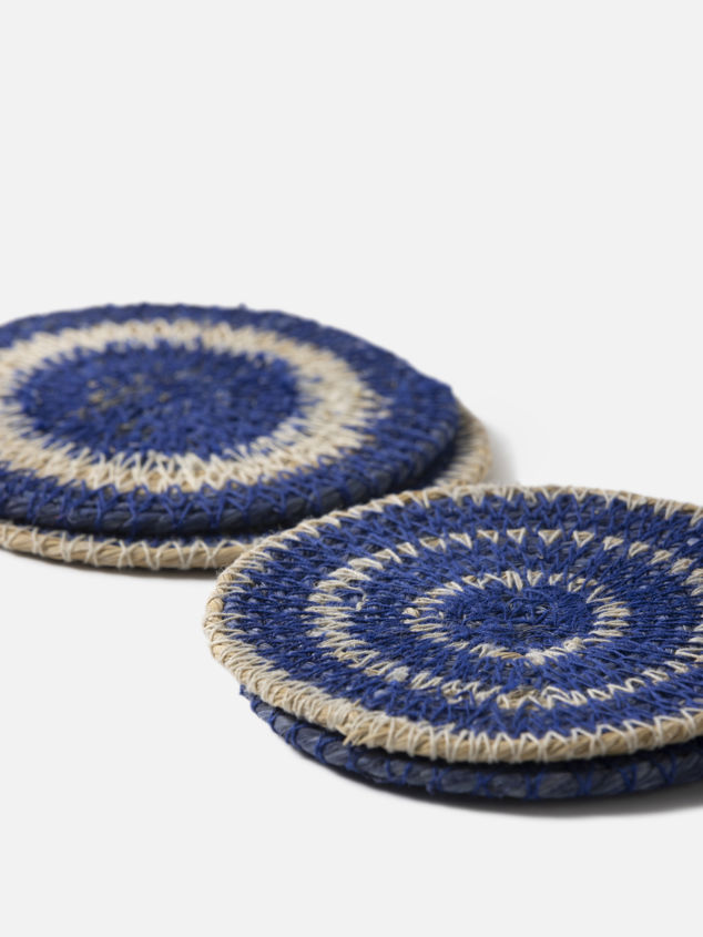 Agora Woven Coaster Set/4