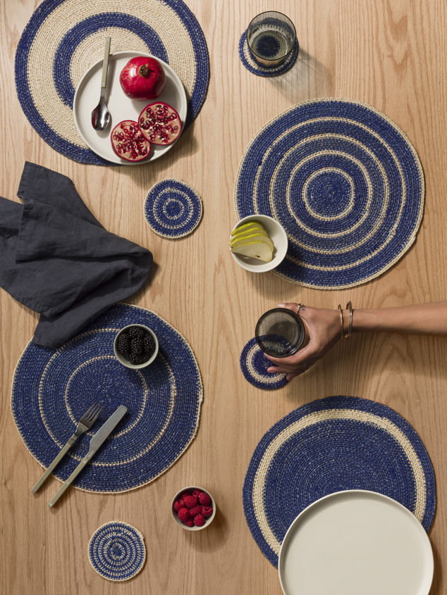 Agora Woven Coaster Set/4