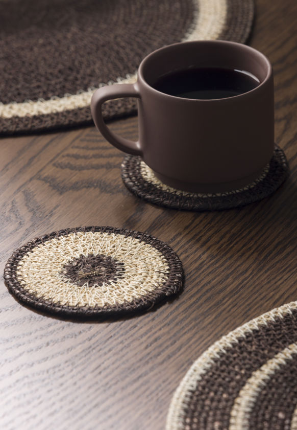 Agora Woven Coaster Set/4