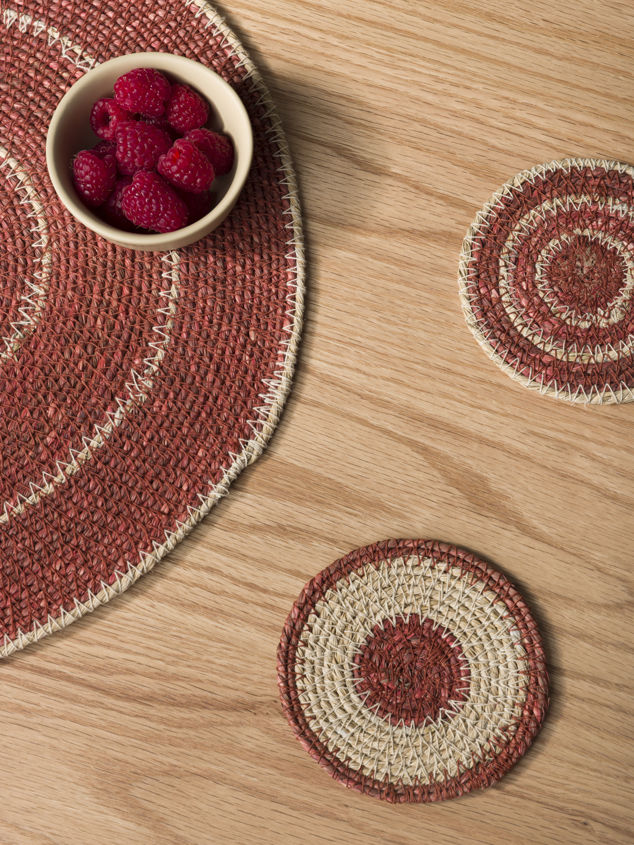 Agora Woven Coaster Set/4