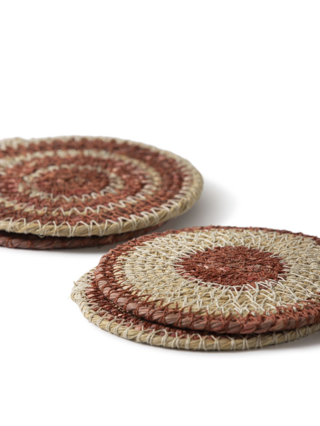 Agora Woven Coaster Set/4