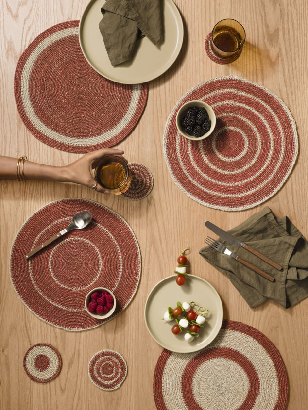 Agora Woven Coaster Set/4