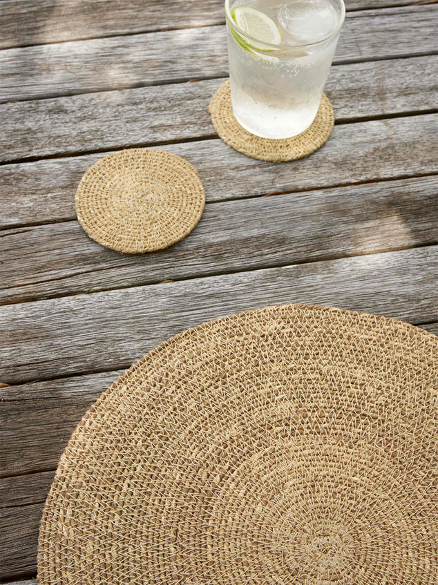 Woven Coaster Set/4