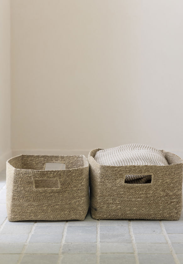 Woven Storage Basket Set/2