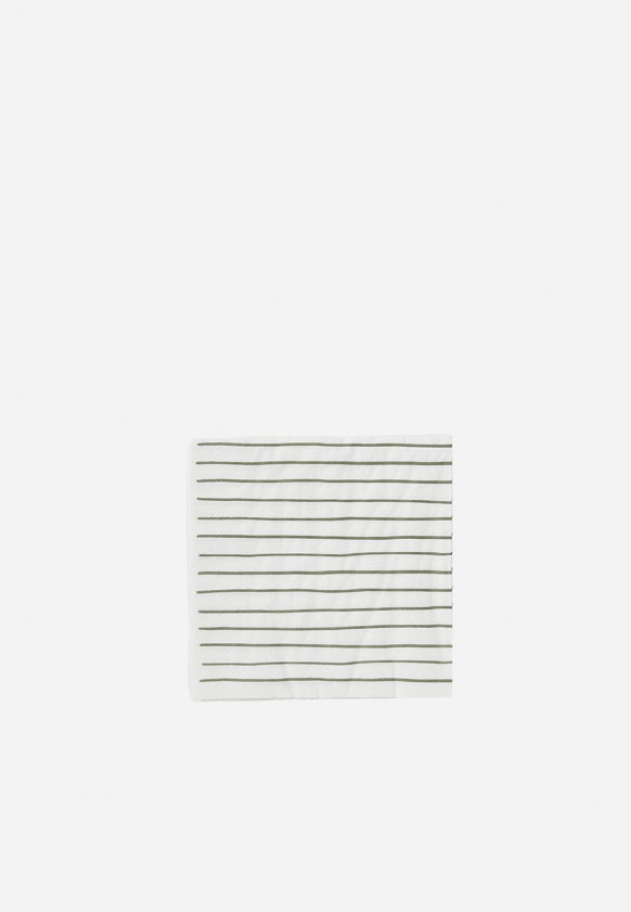 Stripe Dinner Napkin Pack/20
