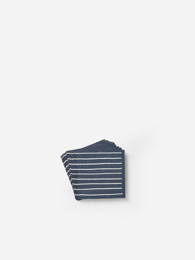 Stripe Cocktail Napkin Pack/20