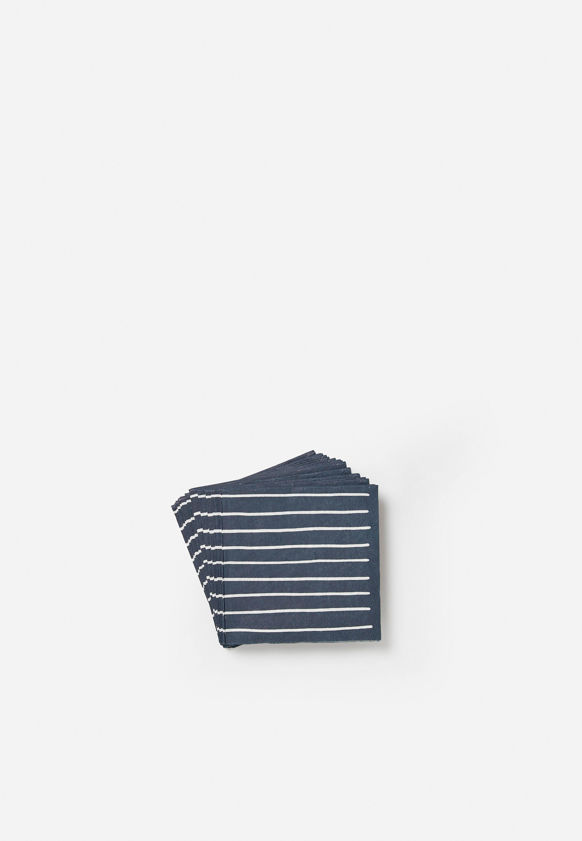 Stripe Cocktail Napkin Pack/20