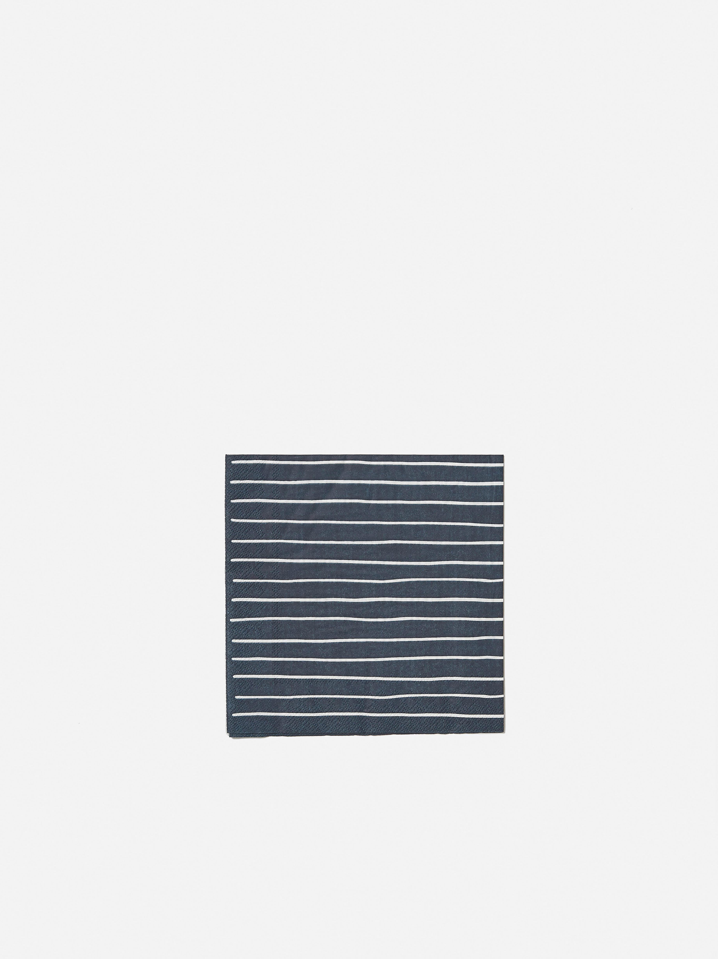 Stripe Dinner Napkin Pack/20