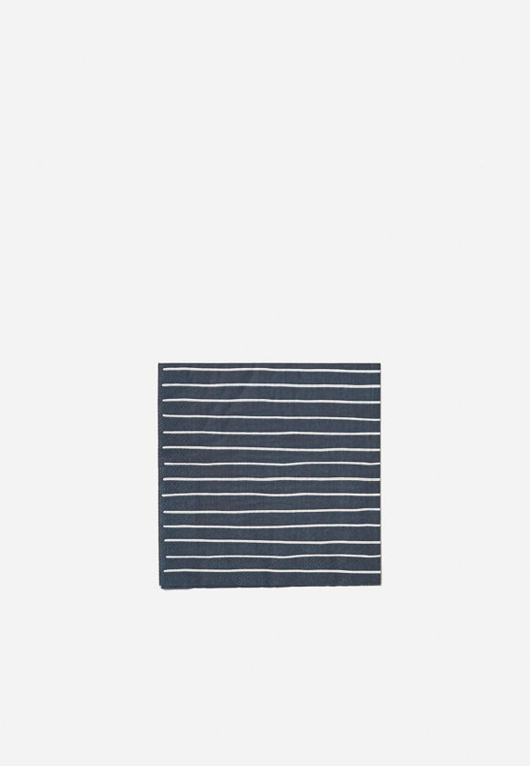 Stripe Dinner Napkin Pack/20