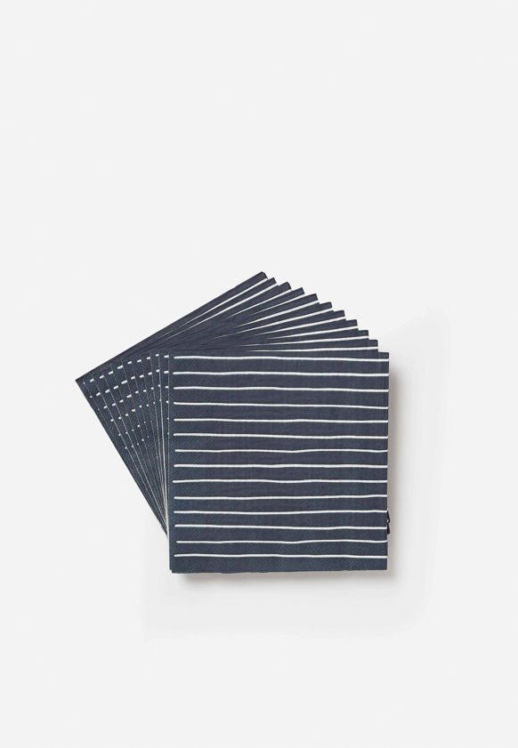 Stripe Dinner Napkin Pack/20