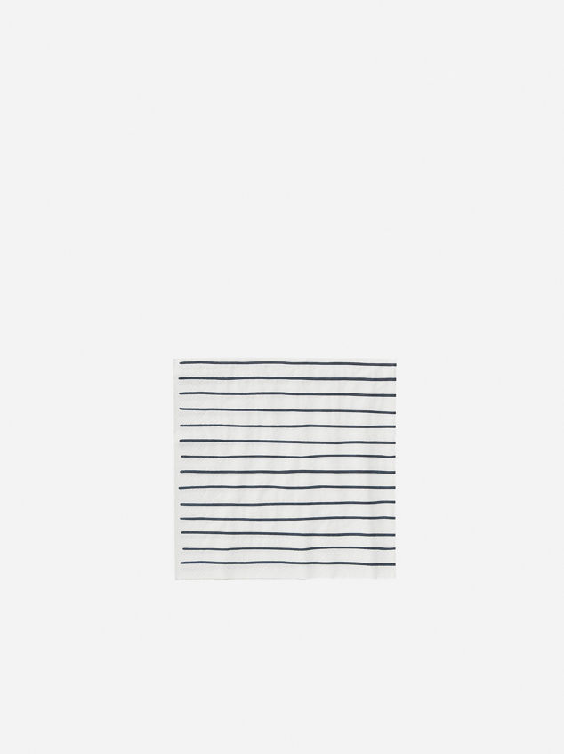 Stripe Dinner Napkin Pack/20