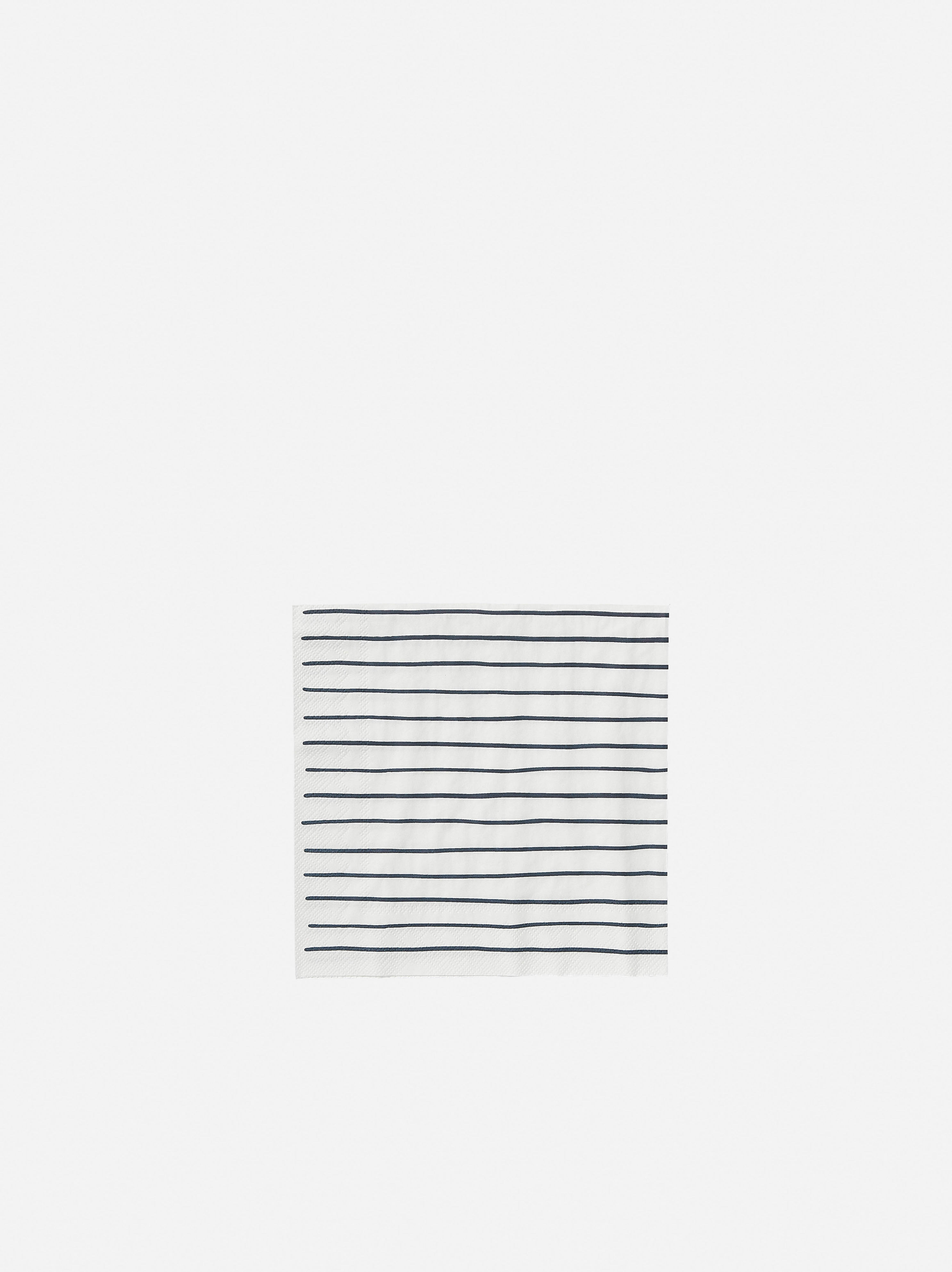 Stripe Dinner Napkin Pack/20