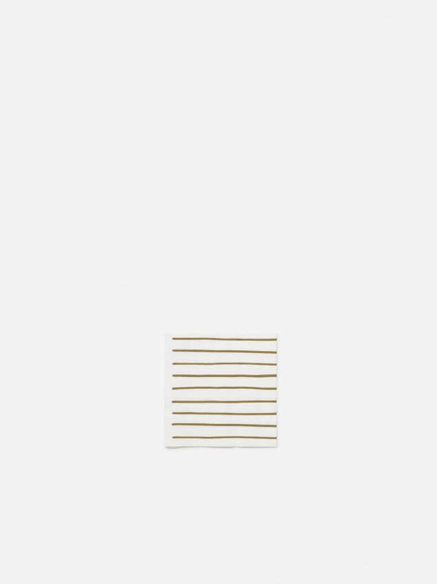 Stripe Cocktail Napkin Pack/20