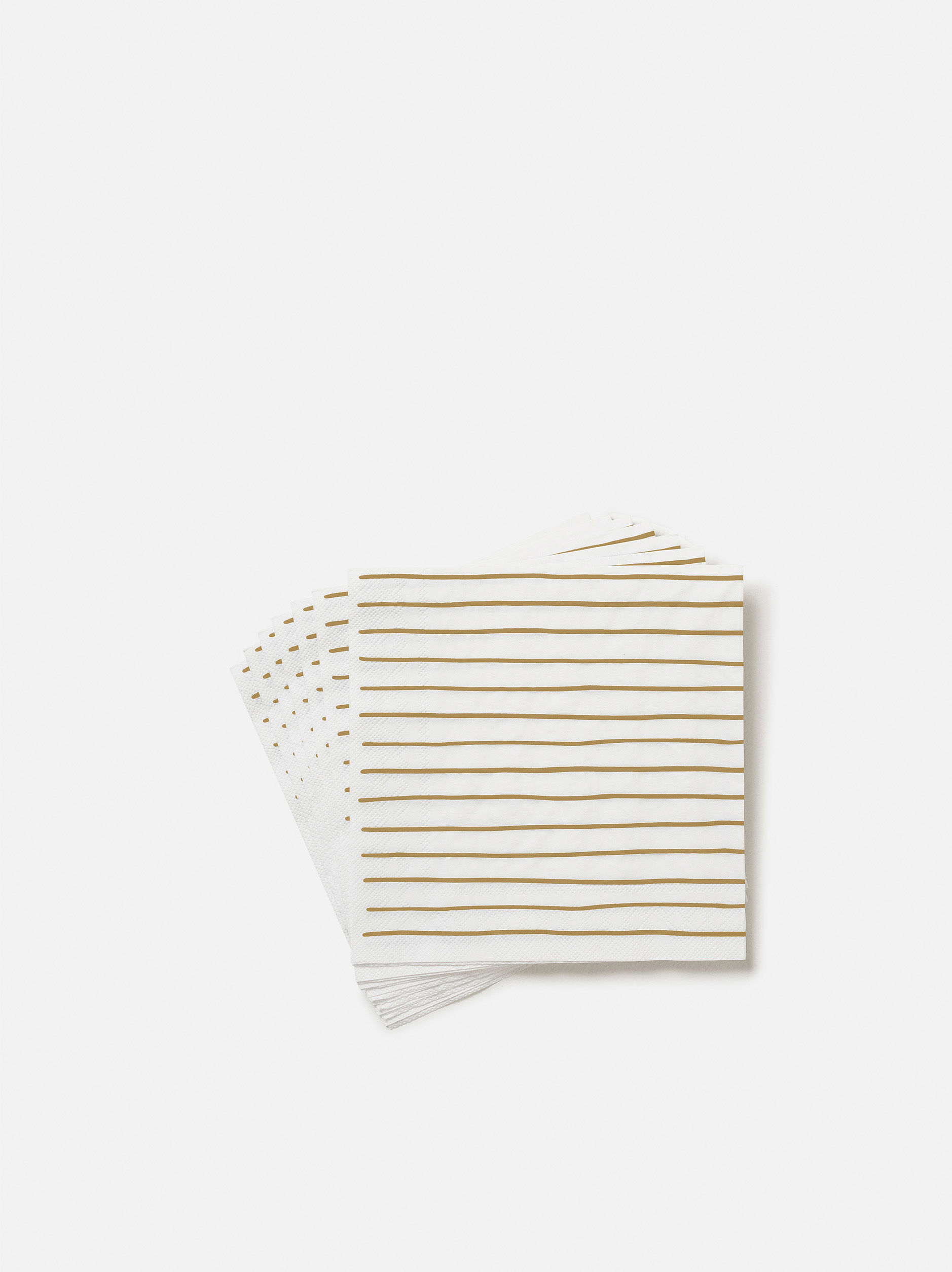 Stripe Dinner Napkin Pack/20