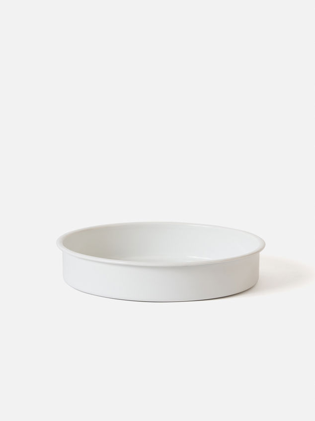 Enamel Round Baking Tray
