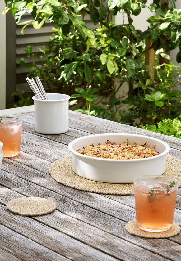 Enamel Round Baking Tray