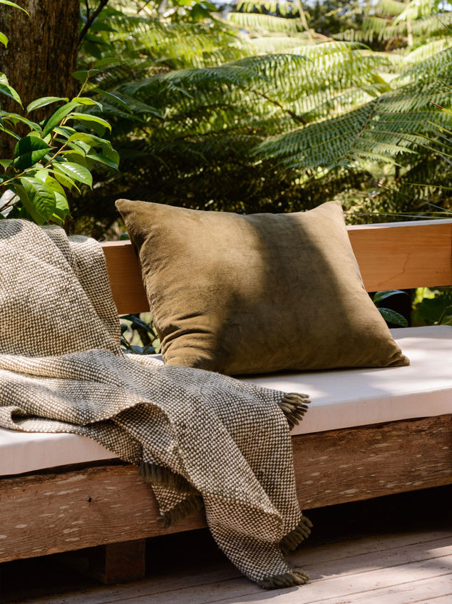 Cotton Velvet Cushion Cover