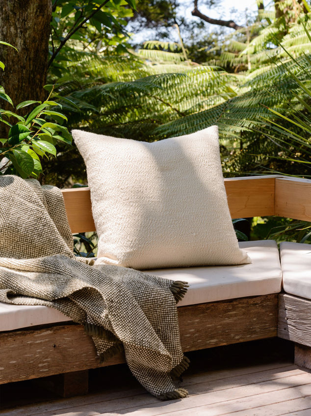 Lazo Wool Boucle Cushion Cover