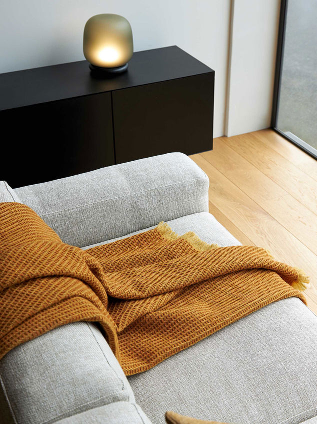Waffle Wool Blanket