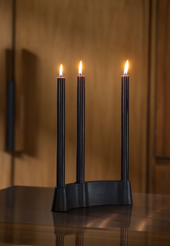Channel Candle Holder