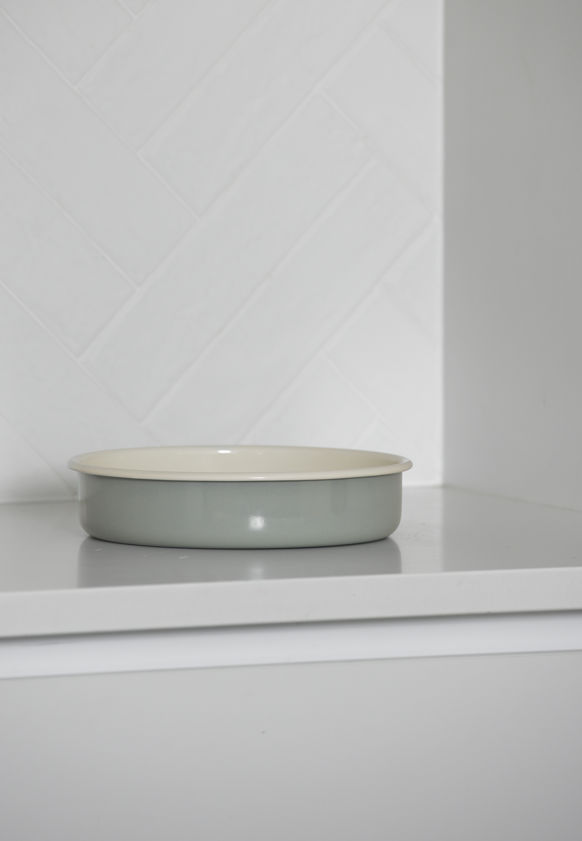 Enamel Round Baking Tray