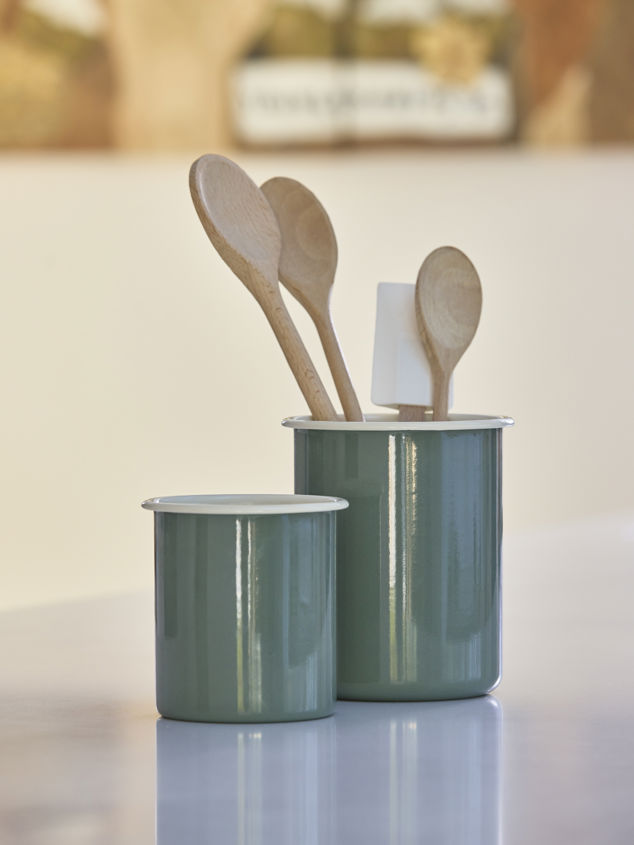 Enamel Utensil Holder