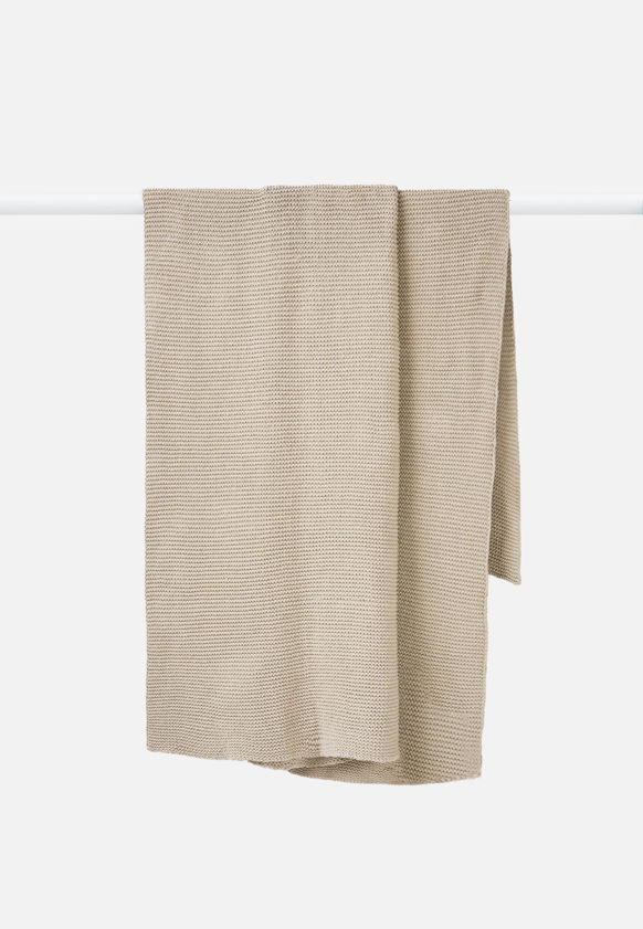 Purl Knit Throw