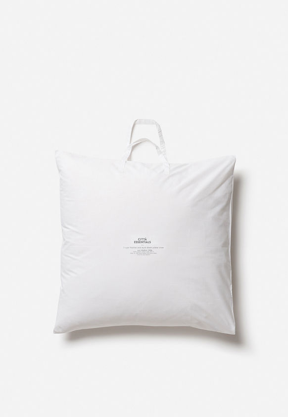 Euro Feather & Duck Down Pillow Inner 3 layer