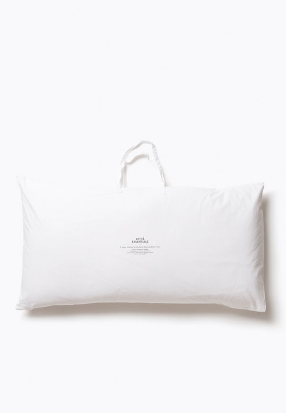 Feather & Duck Down Lodge Pillow Inner 3 layer