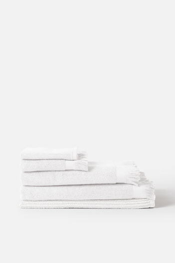Ribbed Bath Towel Range
