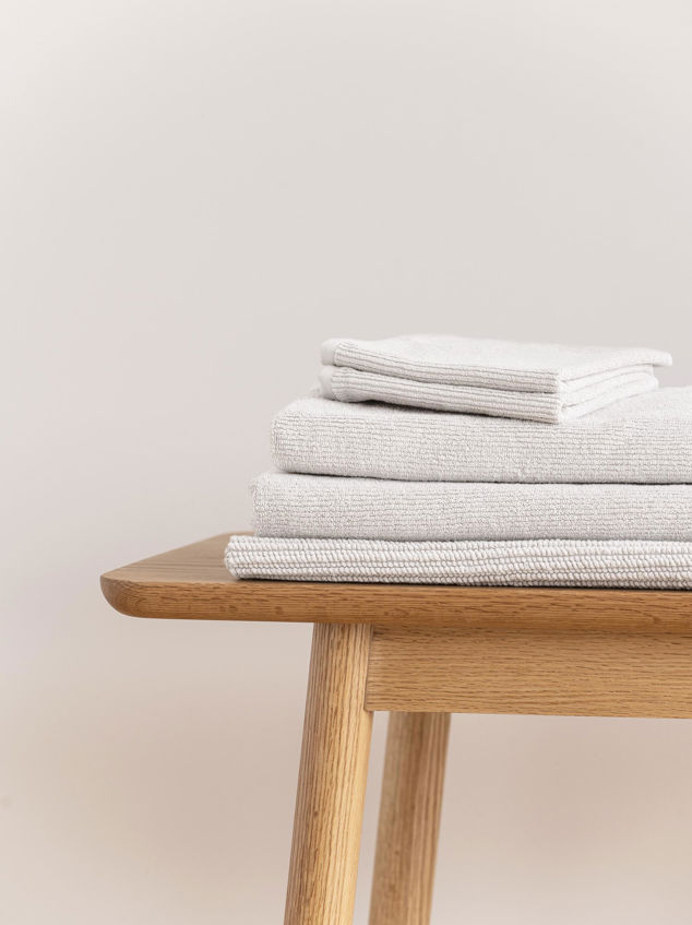 Ribbed Bath Towel Range