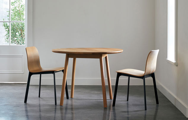 Radial Round Dining Table