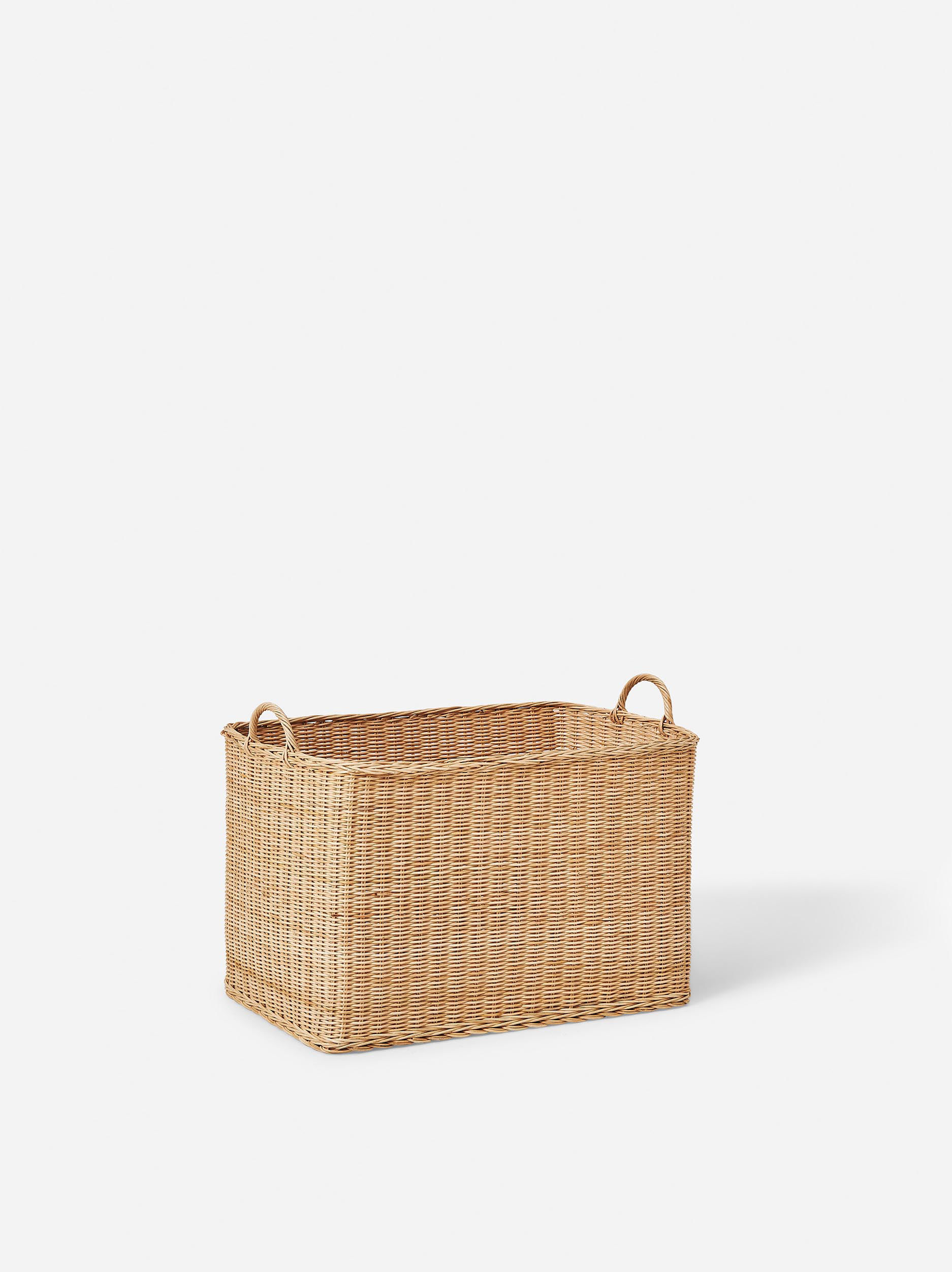Rectangle Rattan Basket