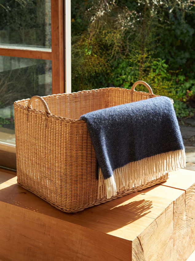 Rectangle Rattan Basket