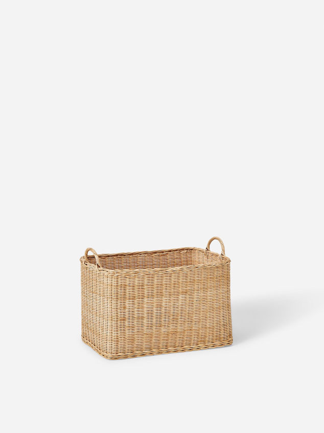Rectangle Rattan Basket