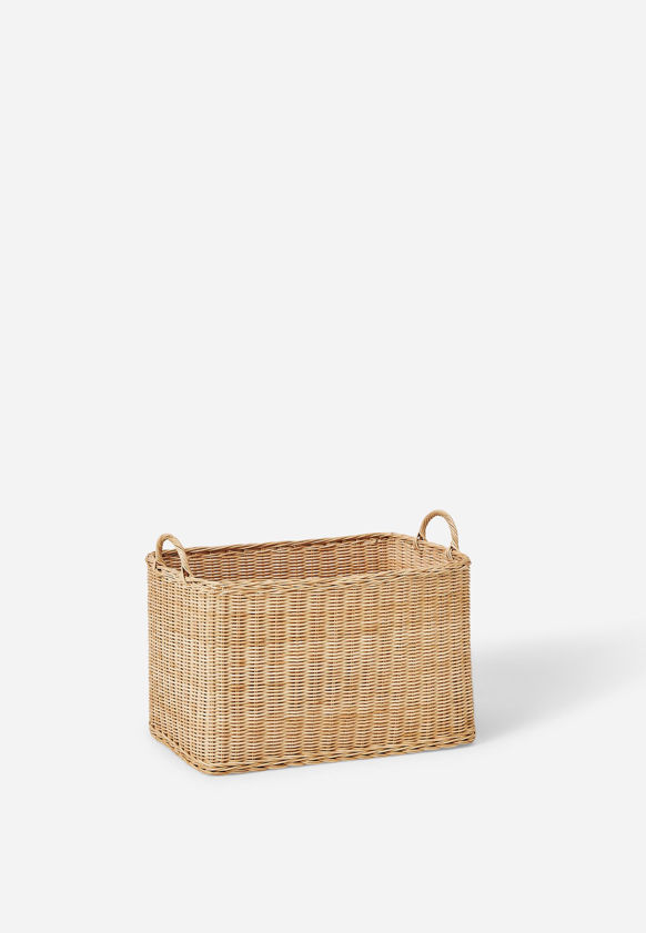 Rectangle Rattan Basket