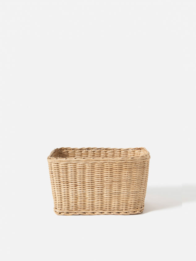Rectangle Rattan Basket