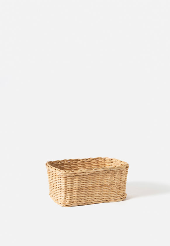 Rectangle Rattan Basket