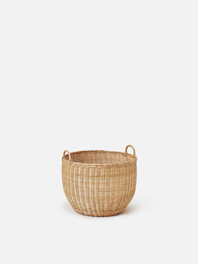Round Rattan Basket