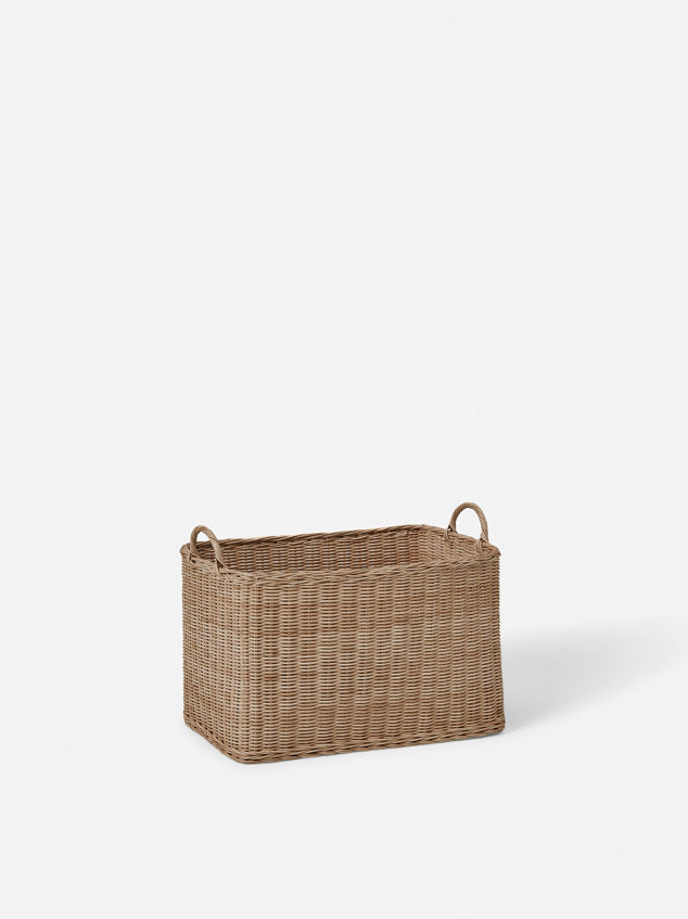 Rectangle Rattan Basket