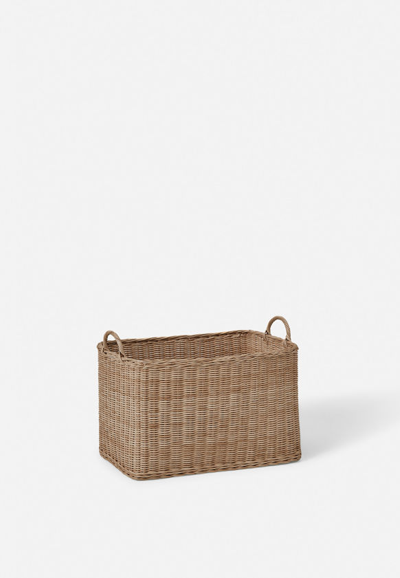 Rectangle Rattan Basket