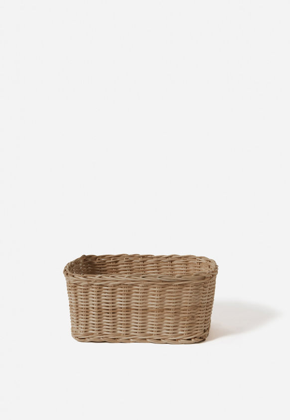 Rectangle Rattan Basket
