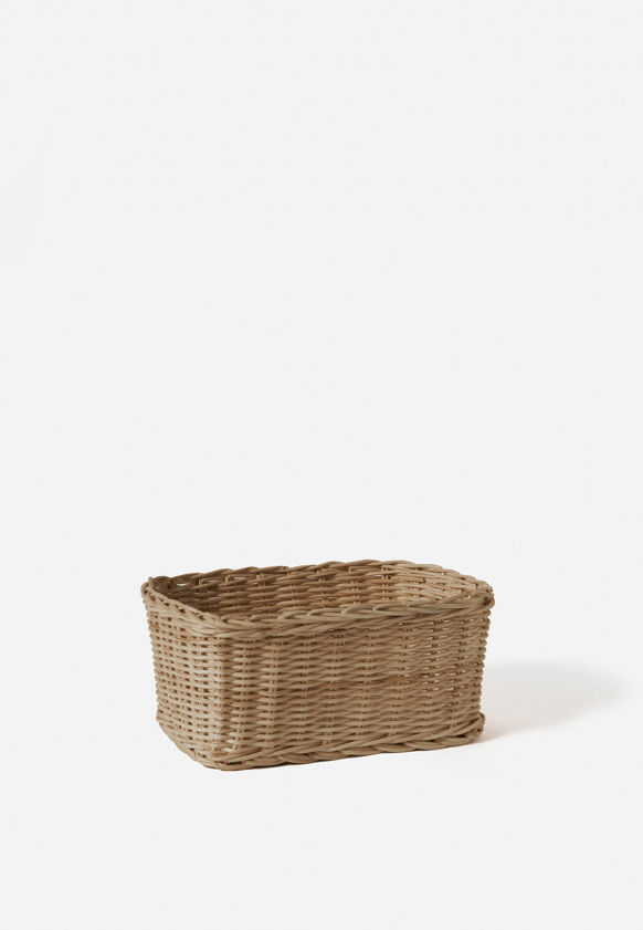 Rectangle Rattan Basket