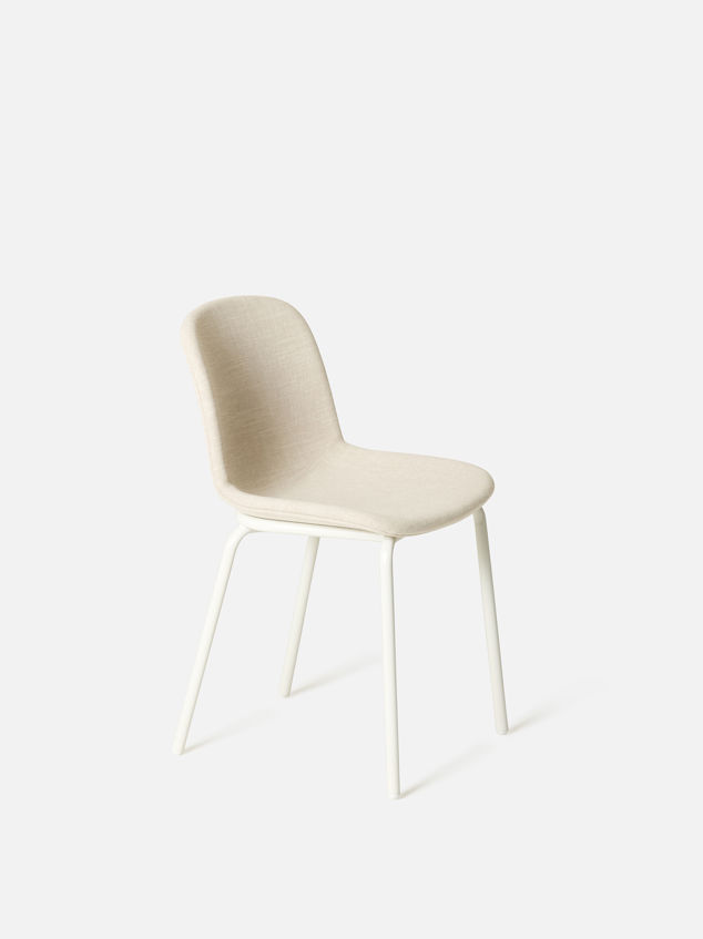 Acre Chair Upholstered Seat w/ Metal Base