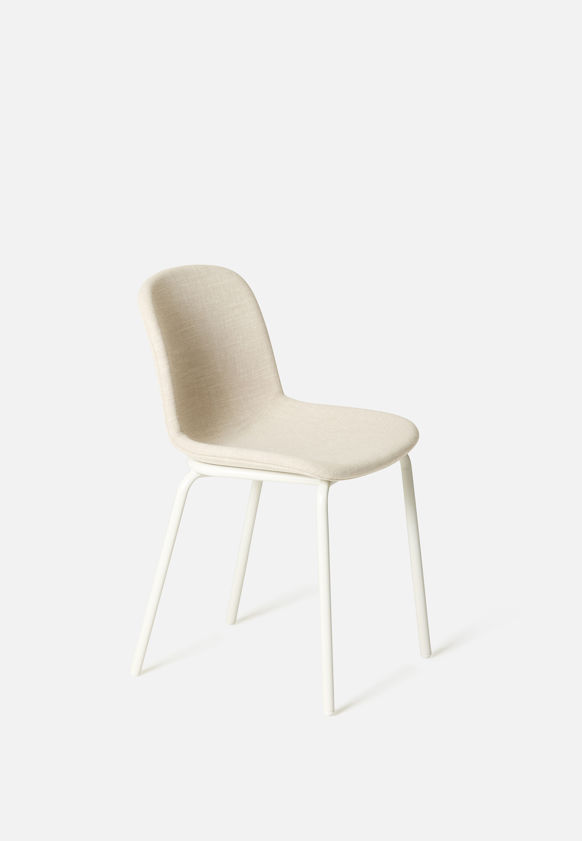 Acre Chair Upholstered Seat w/ Metal Base