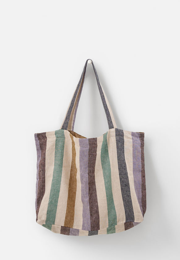 Marra Striped Market Bag